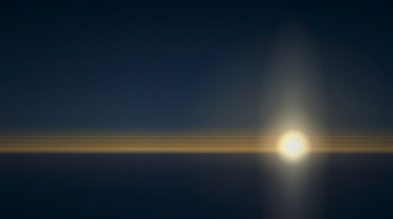 Sunset horizon